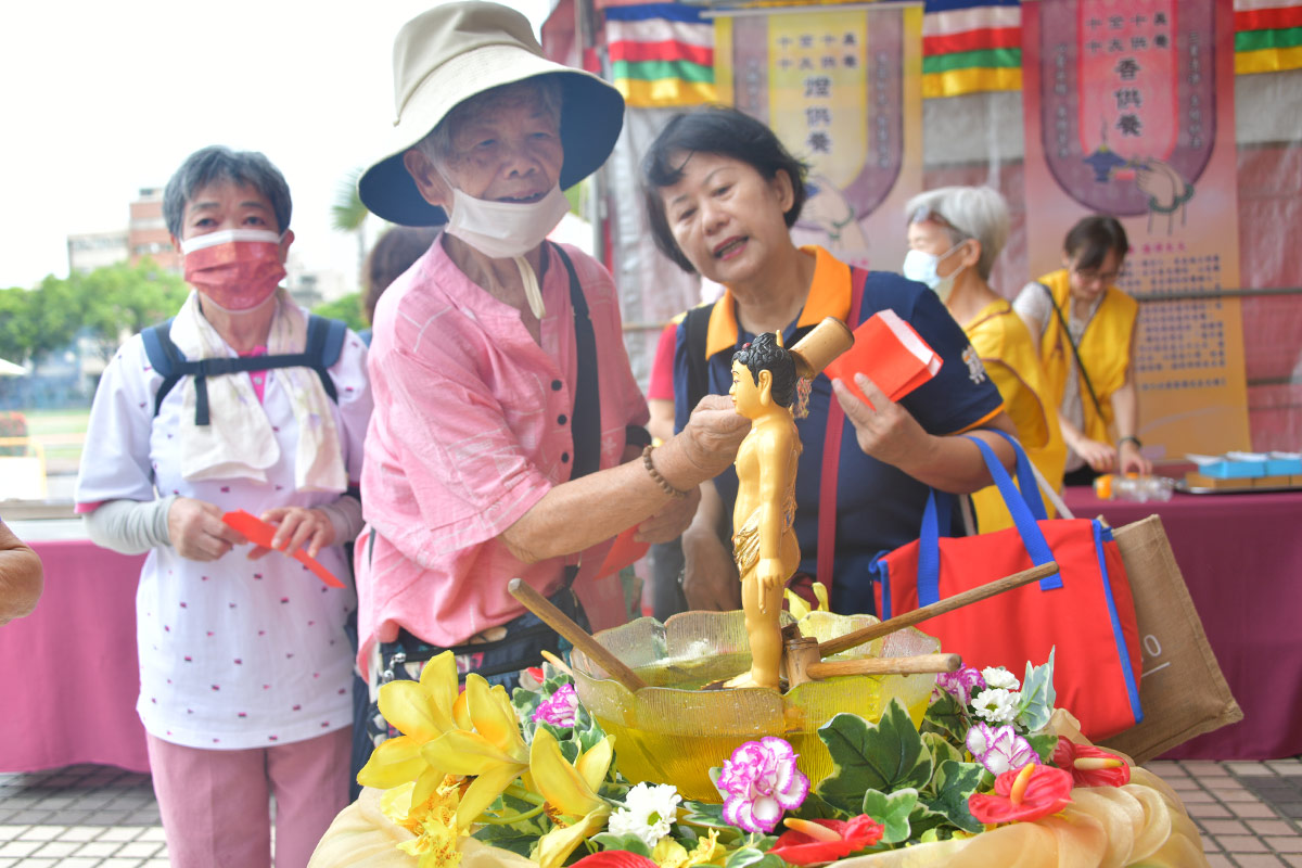 十供養＆敬老幼童區